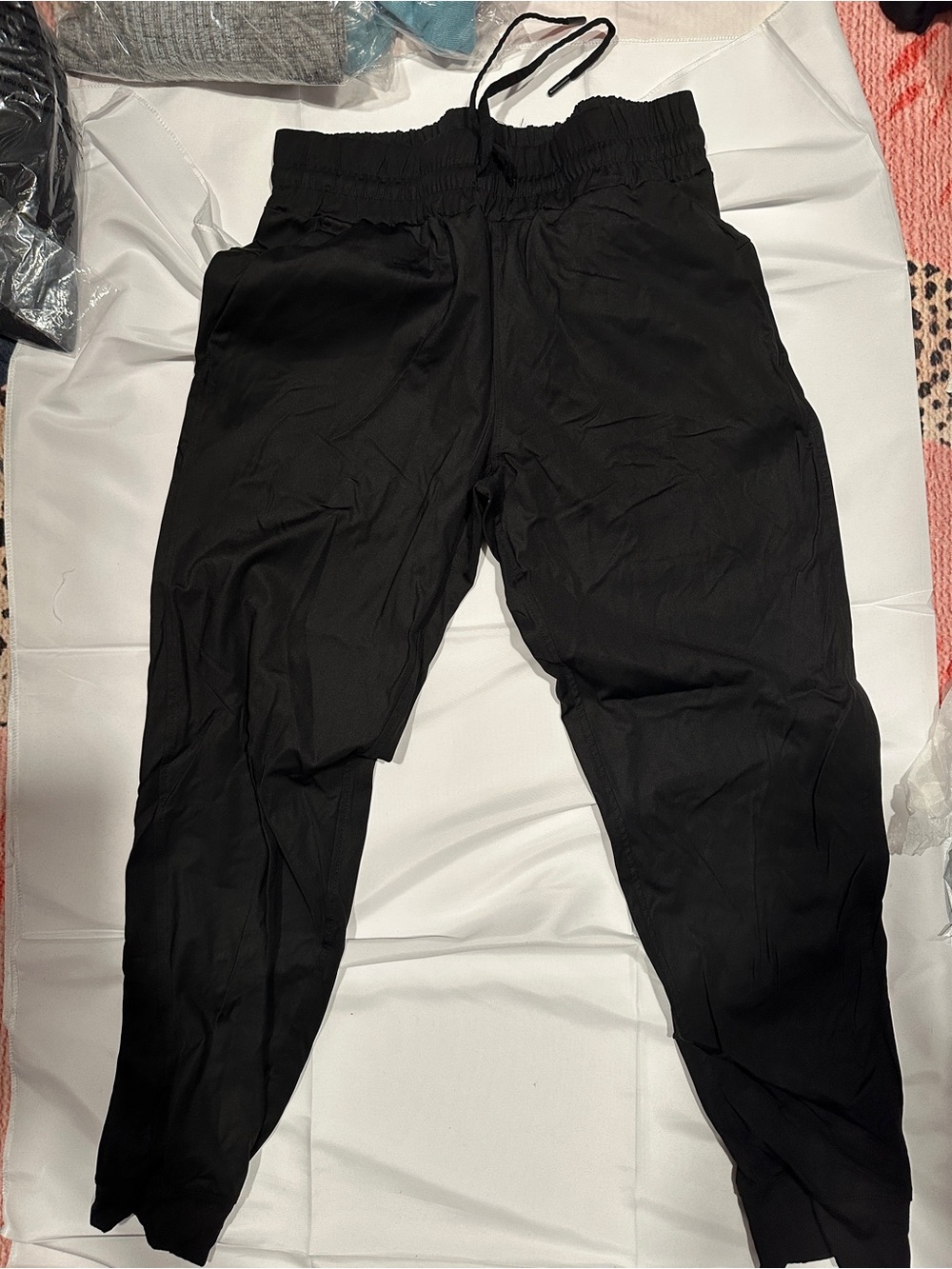 Member’s Mark Black Drawstring Jogger Travel Pants size Medium